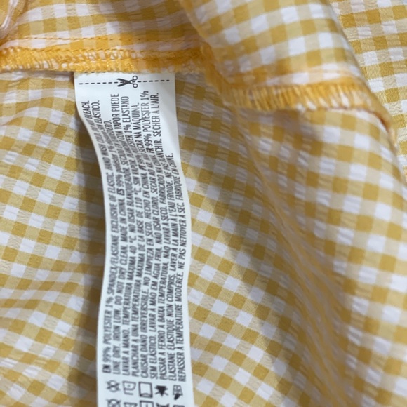 Forever 21 Yellow Gingham Mini Dress - Picture 5 of 12